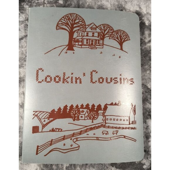 Cookin Cousins 1986 Cookbook Family Recipes From Brindley & McDermott Families - Picture 1 of 4